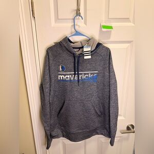 Mens Adidas Dallas Mavericks NBA Hoodie NWT